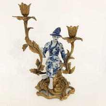 Load image into Gallery viewer, Bronze and Porcelain Figurine
