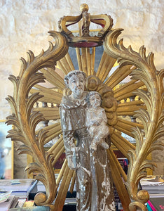 Saint Anthony Statue and Alter Piece
