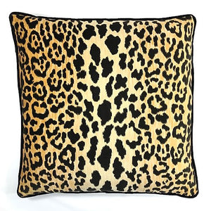 Jamil Velvet Cheetah Pillow