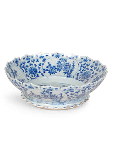 Blue and White Monteith Bowl