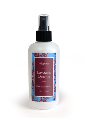 Japanese Quince Hand Sanitizer Spray, two sizes