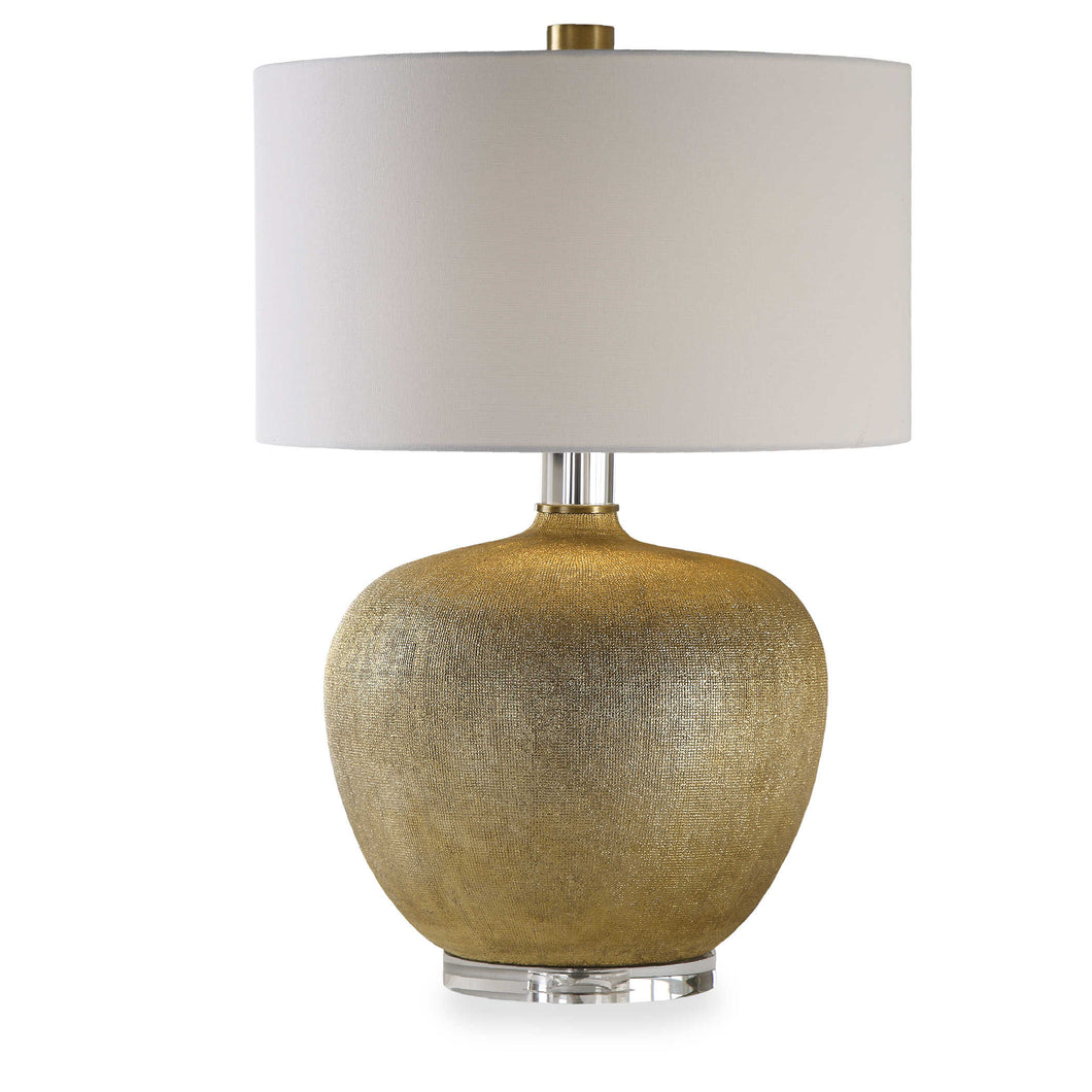 Gold Ball Table Lamp